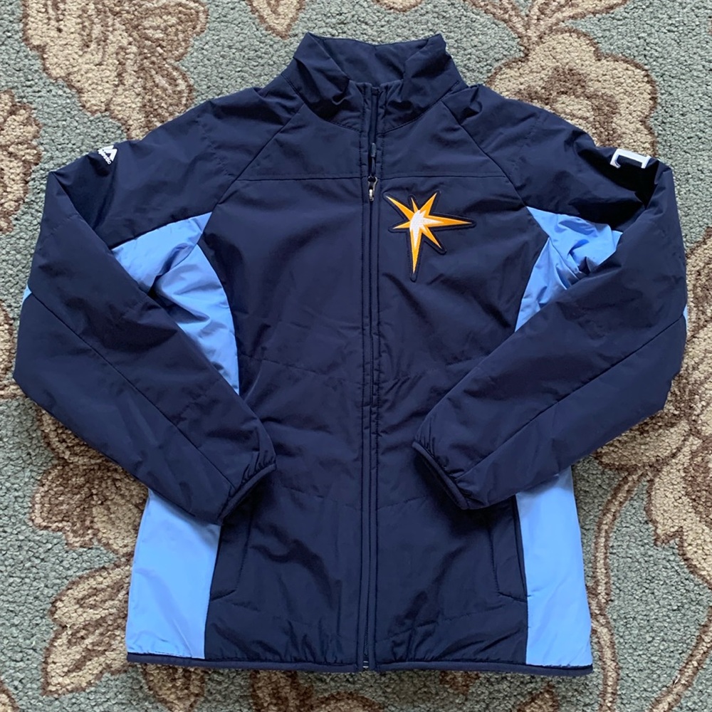 TAMPA BAY RAYS Majestic Womens Small Coat